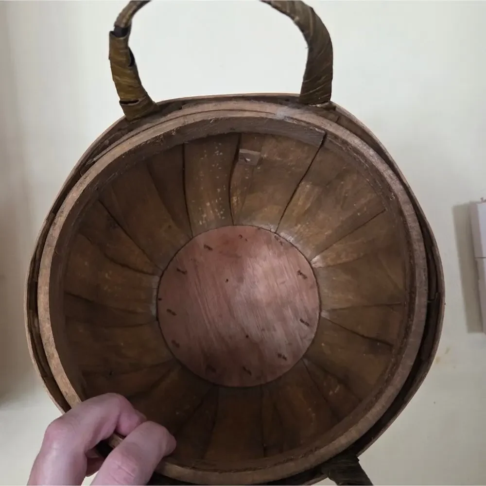 Medium Round Chipwood Basket 9.05